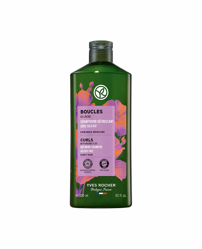 شامپو موی فر ایوروشه مدل BOUCLES حجم 300 میل