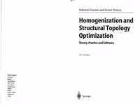 خرید و دانلود نسخه کامل کتاب Homogenization and Structural Topology Optimization: Theory, Practice and Software