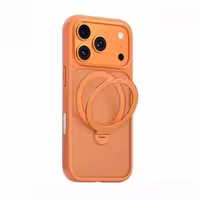 قاب گوشی Apple iPhone 17 Pro برند Blueo مدل Skin Friendly Frosted Anti-drop Case with Ring Stand 360°