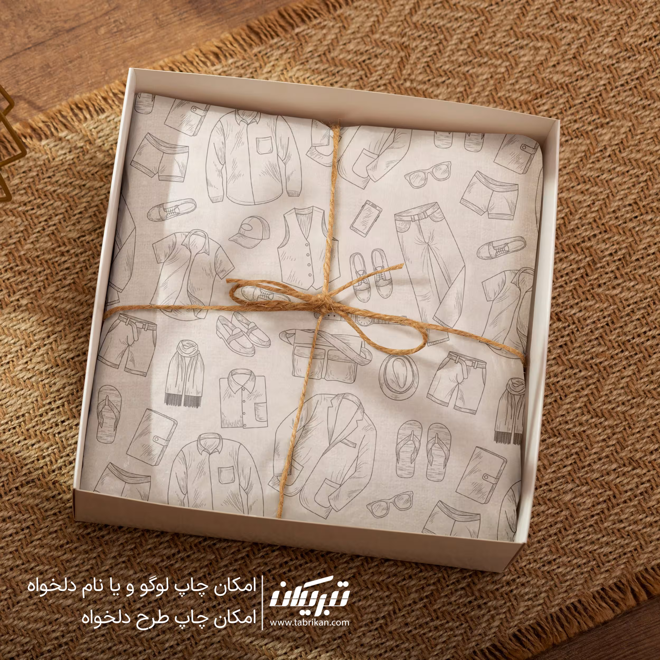 کاغذ پوستی پوشاک