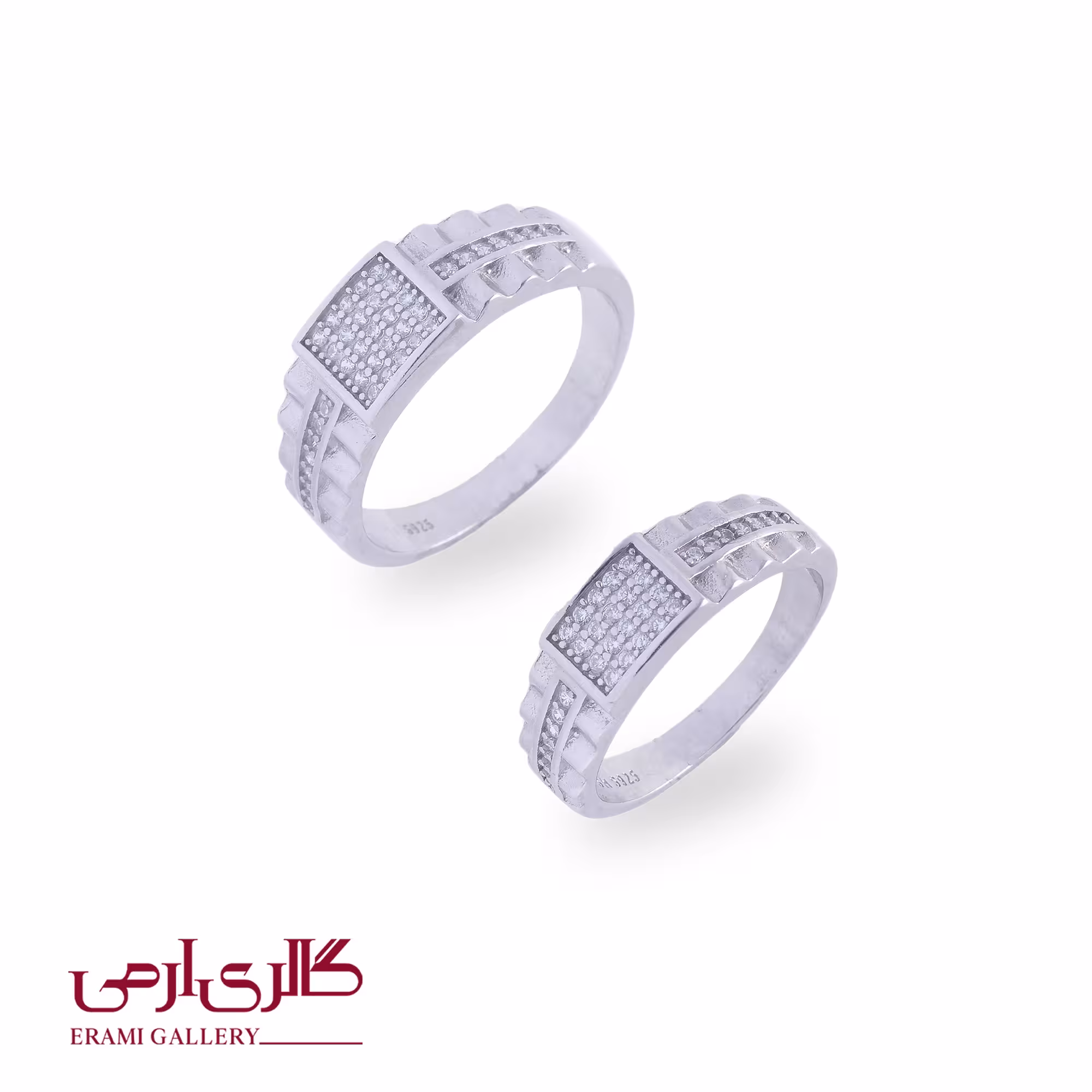 حلقه ست نقره رولکس ES_7705