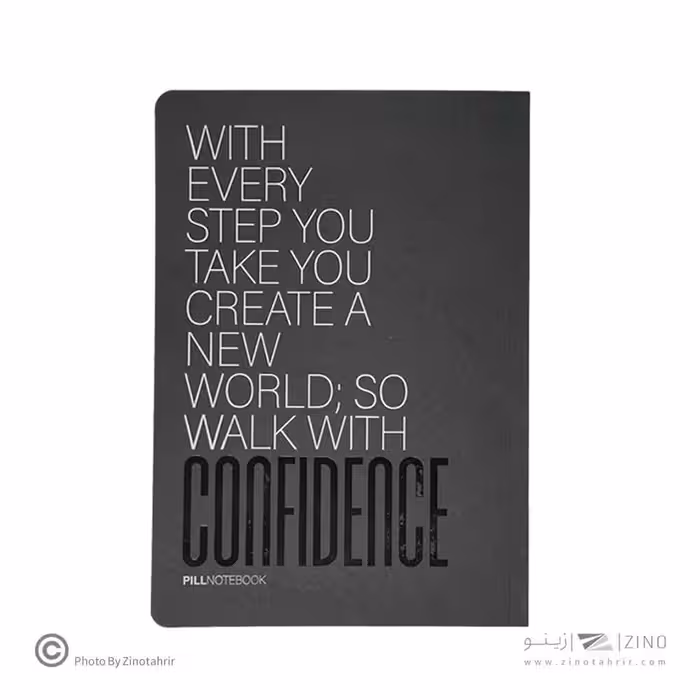 دفتر48برگ کاغذ مشکی وزیری (بی خط)ته چسب پیل سری نایت