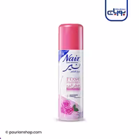 اسپری موبر نیر Nair Hair Remover حاوی عصاره گل رز حجم 200 میلی لیتر