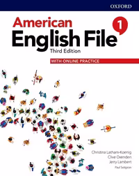 امریکن انگلیش فایل 1 | کتاب انگلیسی American English File 1 3rd (سایز رحلی)