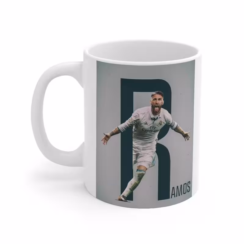 ماگ طرح سرخیو راموس Sergio Ramos مدل NM1633