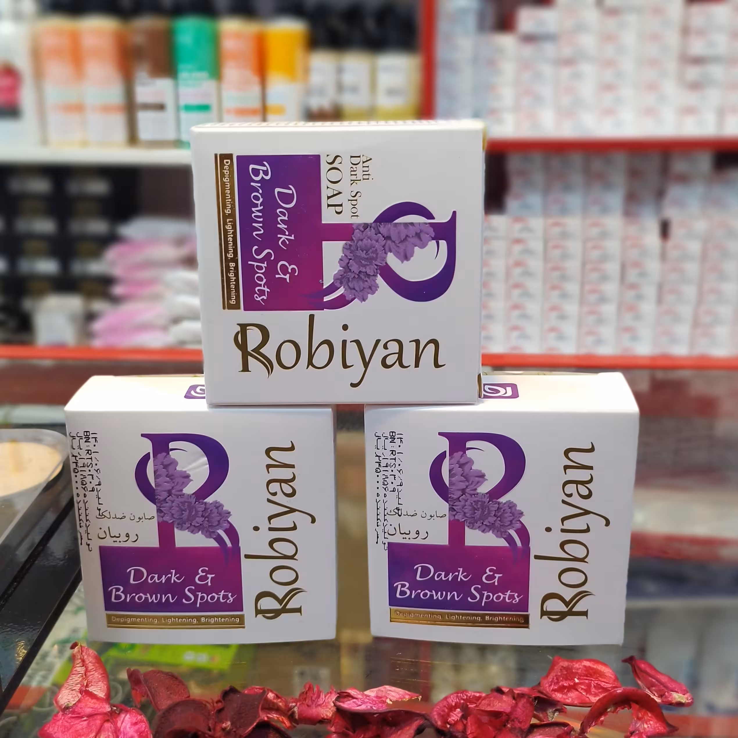 صابون روبیان مدل ضد لک وزن 100 گرمی