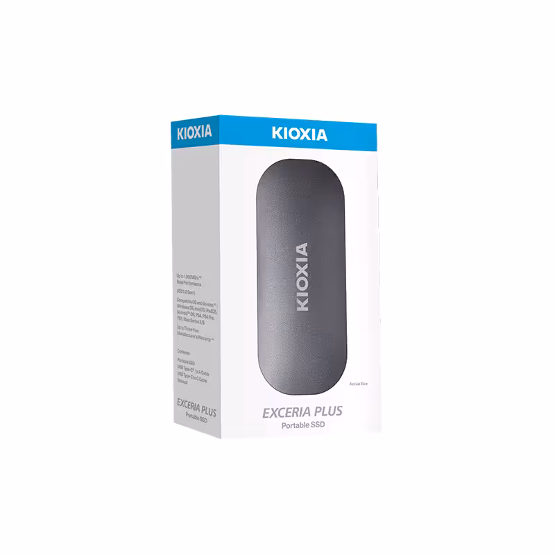 اس اس دی اکسترنال کیوکسیا مدل Kioxia EXCERIA EXCERIA PLUS ظرفیت 2 ترابایت