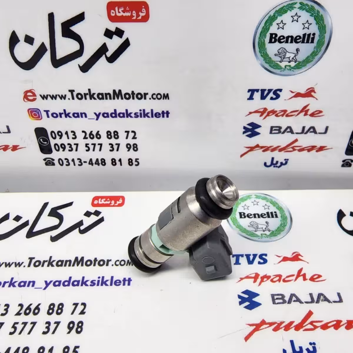 سوزن انژکتور موتور طرح کلیک ( مدل نقره ای سبز ) 1 سوراخ