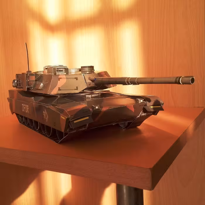 کیت ساخت ماکت  تانک آبرام استتا ر جنگل