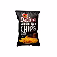 چیپس با طعم فلفل سیاه دلینا لینا 50 گرمی