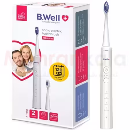 مسواک برقی بی ول مدل Sonic Electric MED 870 – سفید