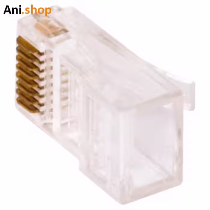 سوکت شبکه CAT 5 RJ45 بسته 10 عددی کد 410