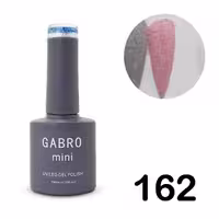 ژل لاک تخم مرغی گابرو شماره 162