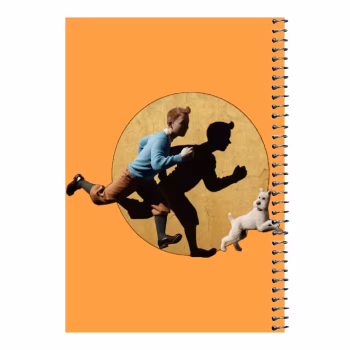 دفتر مشق 80 برگ اس جی مدل تن تن