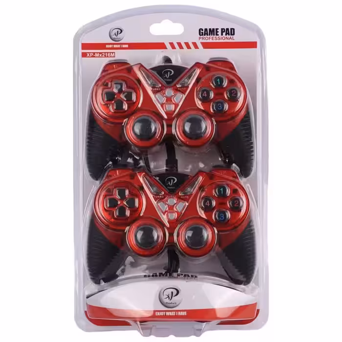 دسته بازی دوبل شوکدار ایکس پی مدل MX216M