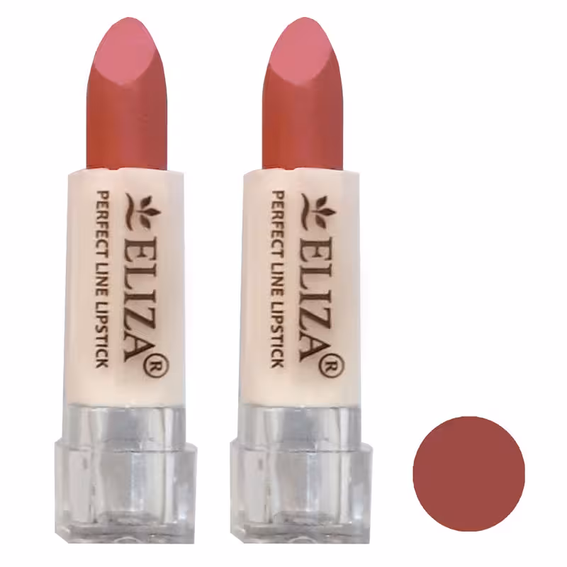 رژ لب جامد الیزا  مدل Mini شماره 22 مجموعه 2 عددی