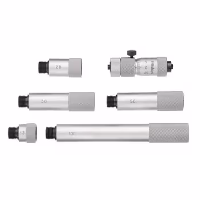 ست میکرومتر لوله میتوتویو داخل سنج 300-50 میلی متر مدل 202-137