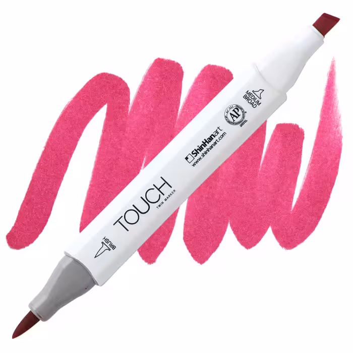 ماژیک طراحی دو سر تاچ (بدنه سفید) کد R3