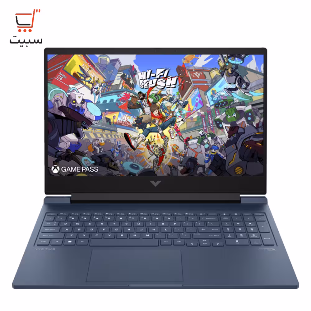 لپ تاپ 16.1 اینچی گیمینگ اچ پی مدل Victus 16-R1015NIA i7 14700HX 40G 2T SSD 6G RTX 4050 FHD