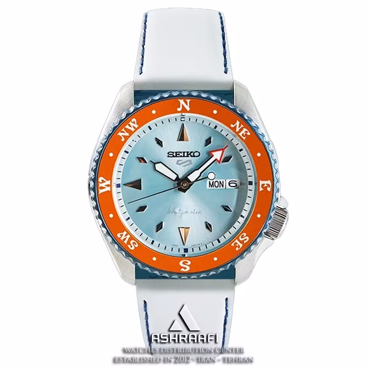 ساعت سیکو بند چرمی Seiko 5 Nami