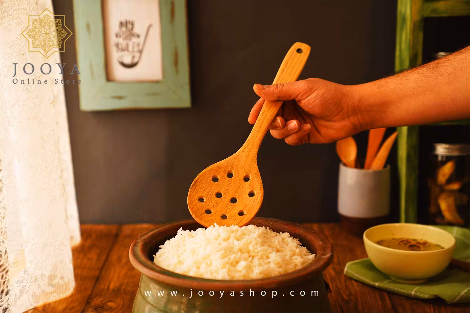 کفگیر سوراخ دار مدل پرنسا