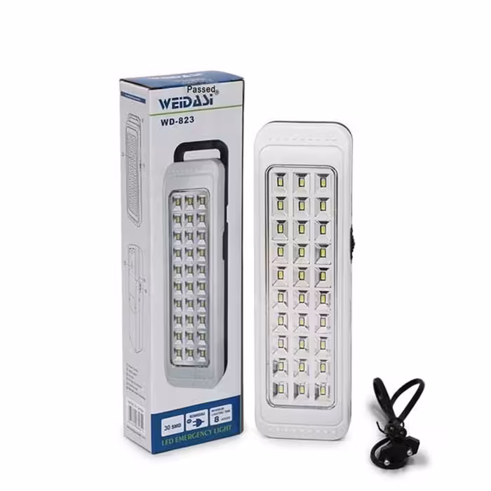 چراغ اضطراری شارژی ویداسی WEIDASI WD-823T