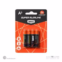 باتری نیم قلمی سوپرآلکالاین4عددی ناس کد510