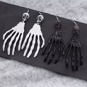 گوشواره مدل اسکلت دست