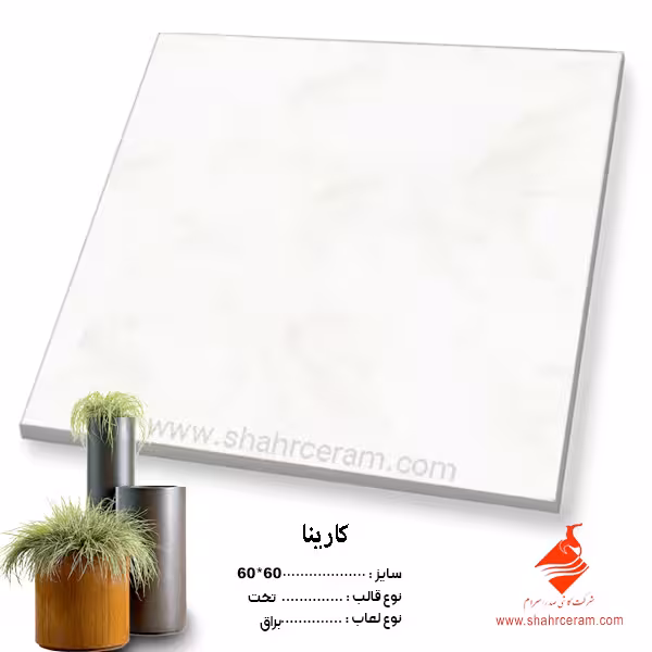 سرامیک کارینا 60*60 کاشی صدرا سرام