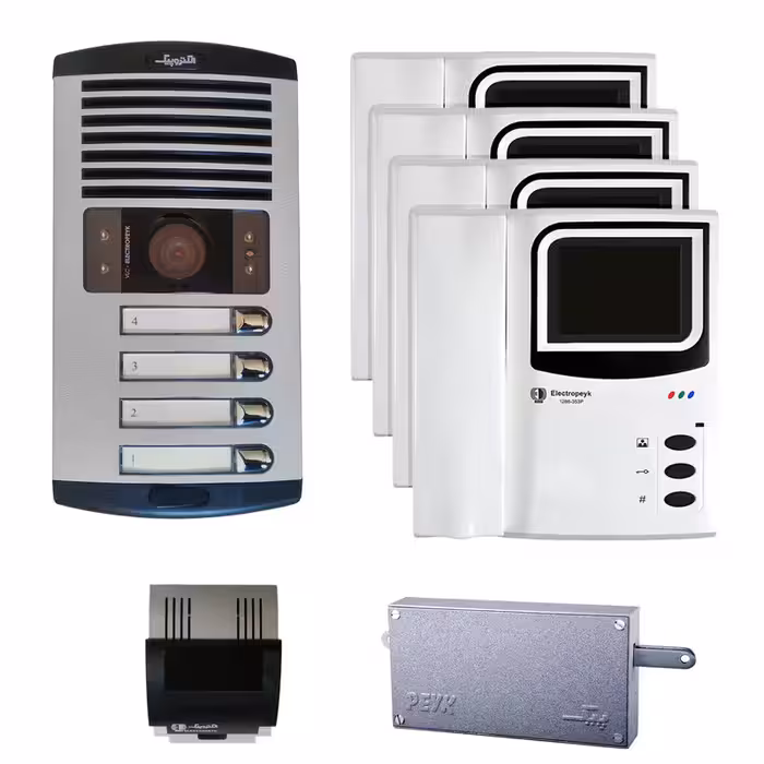 دربازکن تصویری الکتروپیک مدل 1286 / 1086 مجموعه 7 عددی | چاوه