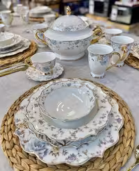 ست سرویس غذاخوری 6 نفره ترک مدل پینک مور KITART 1011