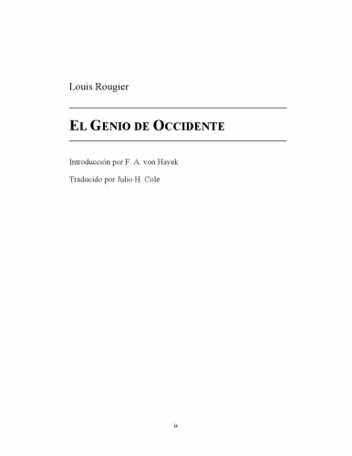 خرید و دانلود نسخه کامل کتاب El Genio de Occidente