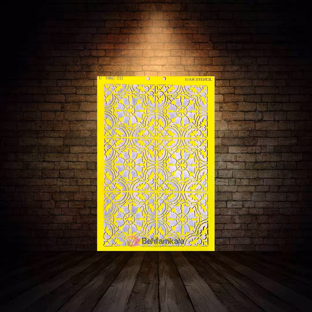 شابلون استنسیل ابعاد 50*35 کد HNC 212