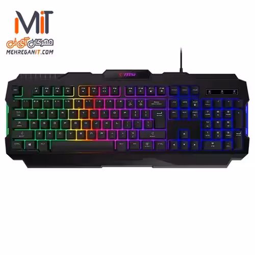 کیبورد  Membrane گیمینگ ام اس آی مدل FORGE GK100