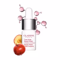 آمپول روشن کننده ویتامین سی کلارنس ( CLARINS – Beauty Flash Fresh Ampoule Vitamin C Shot )