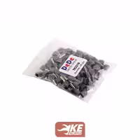 وایرشو دوبل روکشدار سایز 2.5 طوسی TE2510 بسته 100 عددی DeDe