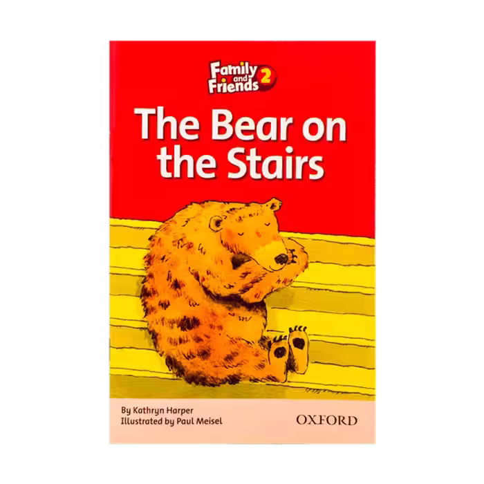 کتاب داستان کوتاه سطح 2 The bear on the stairs Family Readers