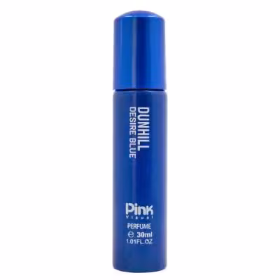 عطر جیبی زنانه پینک ویژوآل مدل Dunhill Desire Blue حجم 30 میلی لیتر