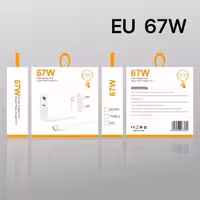 اداپتور شارژر EU 67W همراه با کابل