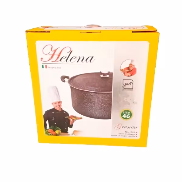 قابلمه ی گرانیتی ضخیم مارک هلنا سایز 46