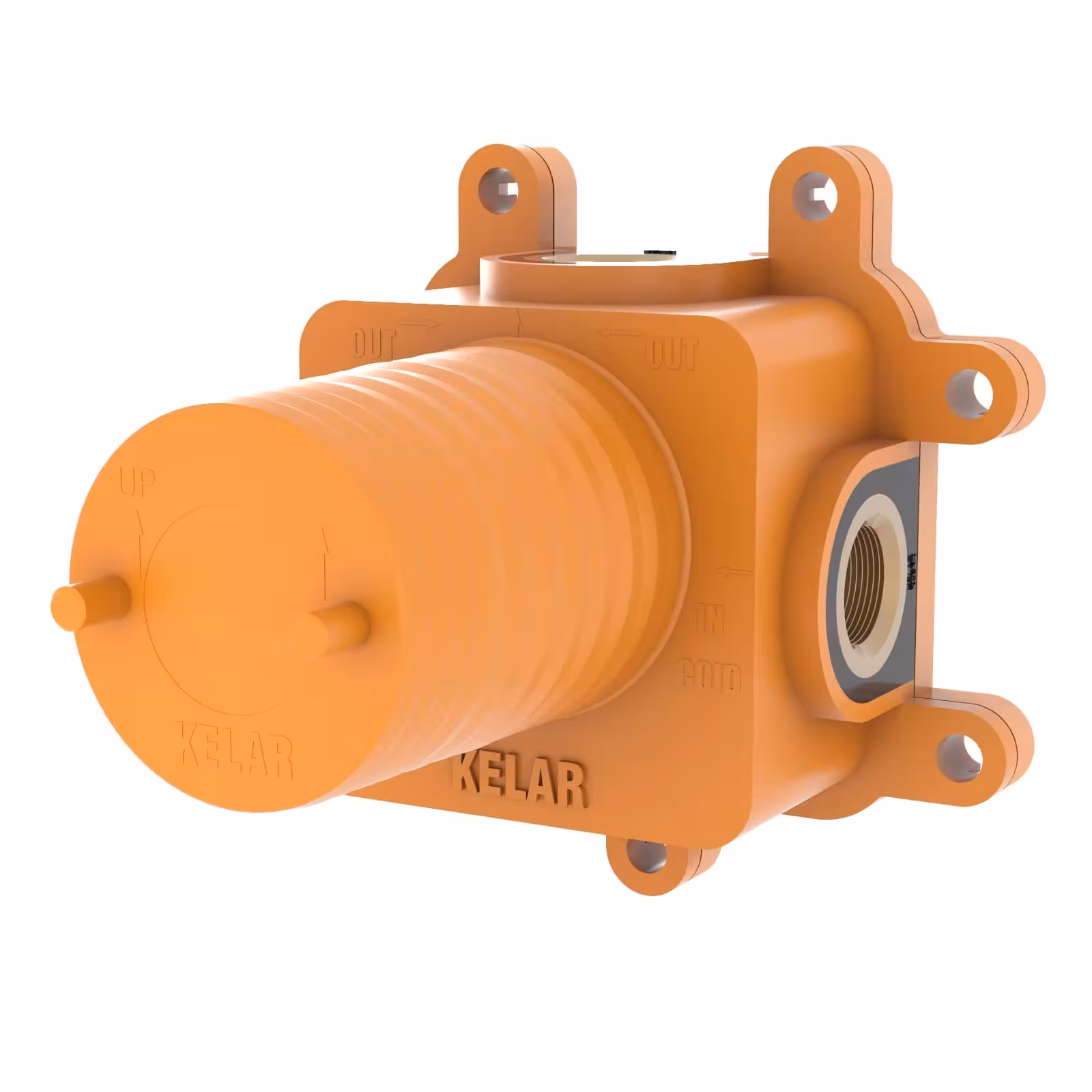 دایورتور لاکچری 2 خروجی کلار داخل باکس