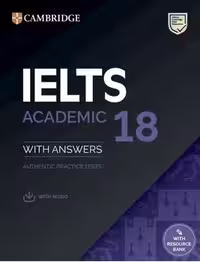 Cambridge IELTS 18 Academic   CD