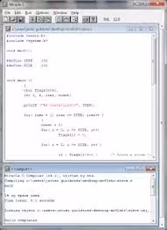 نرم افزار ویندوز miricleC compiler
