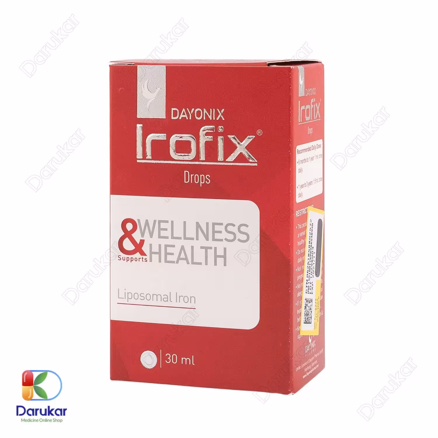قطره آیروفیکس دایونیکس فارما