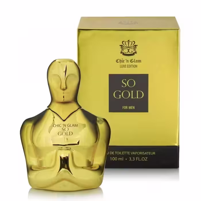 ادکلن مردانه SO GOLD‌ چیکن گلام Chic’n glam So Gold حجم 100میل