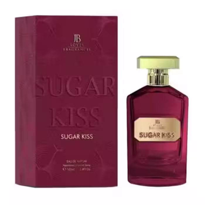 ادکلن مردانه/زنانه JB LOVES FRAGRANCE مدل SUGAR KISS حجم 100 میلی‌لیتر