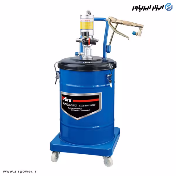 گریس پمپ بادی ووفو 30 لیتری مدل RH-5451F
