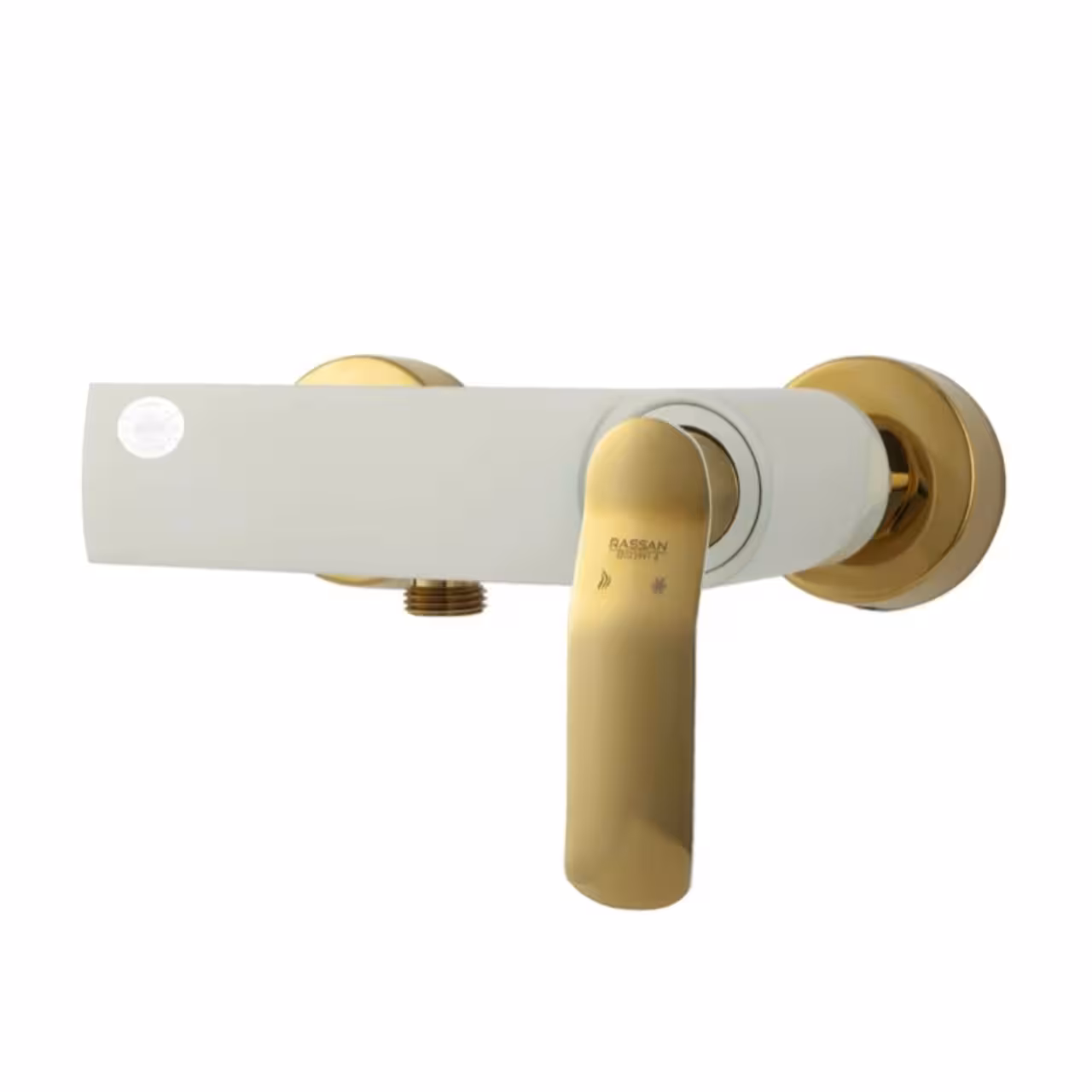 شیر توالت راسان مدل آوات شیری طلایی