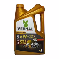 روغن موتور ورنال SN 5W-30 صادراتی 4 لیتری تمام سنتیک درجه 1   (اجرت تعویض روغن حضوری ویژه شهرکرج)