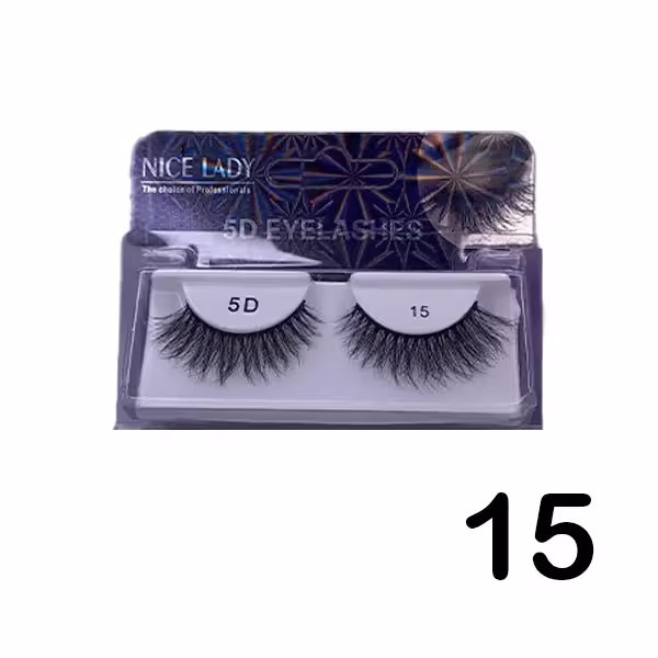 مژه 5 بعدی نایس لیدی شماره 15